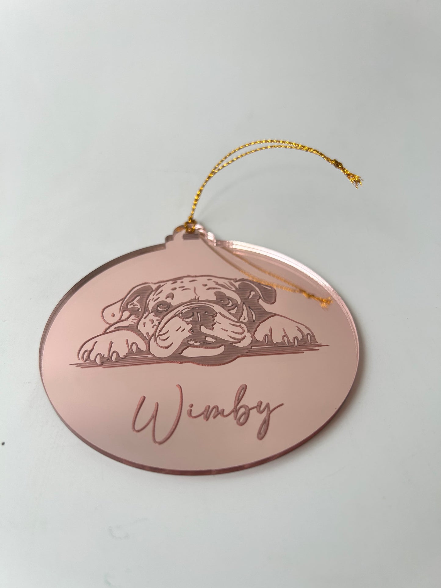 FURRY FRIEND'S CHRISTMAS ORNAMENT