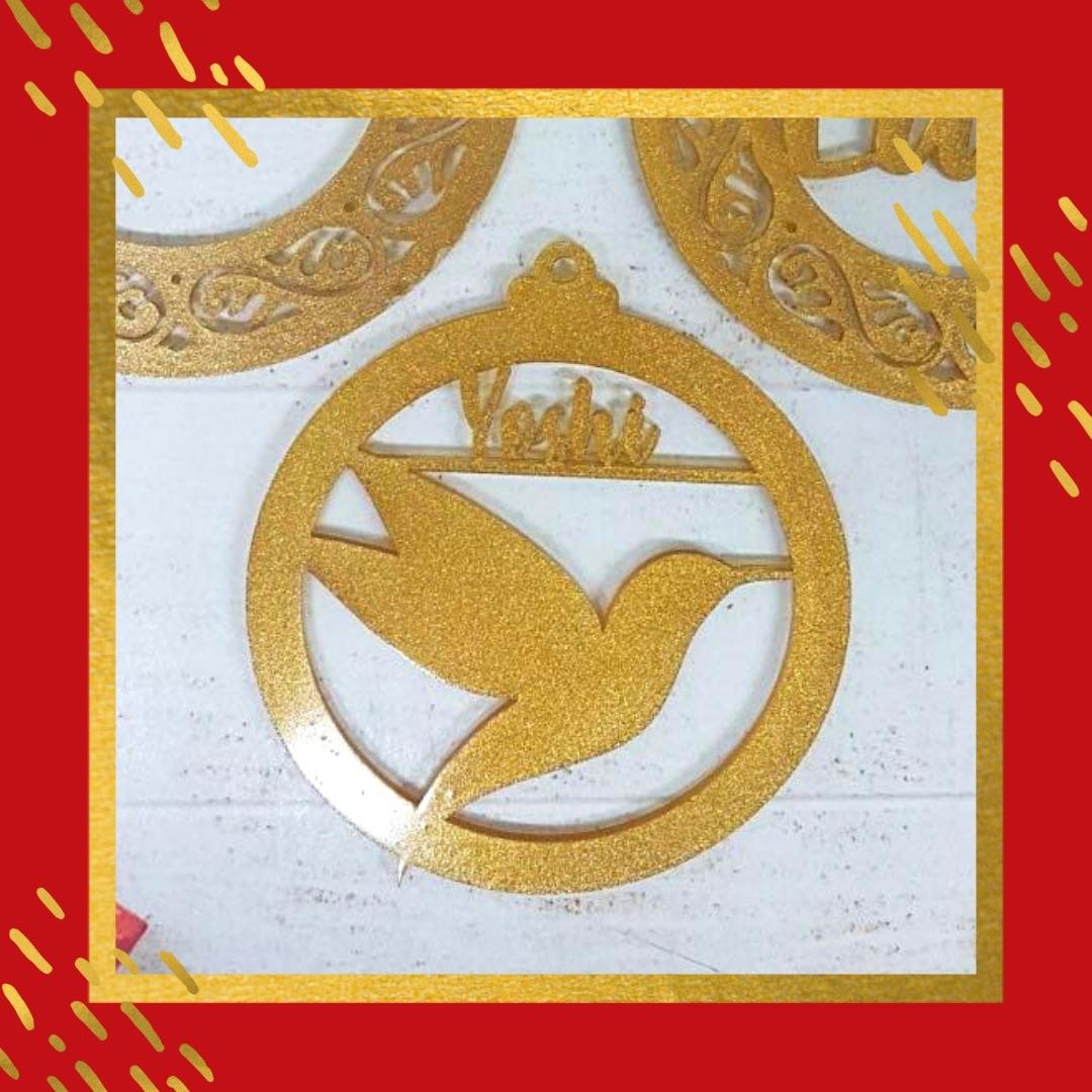 Bird Christmas Ornament - Regular Design