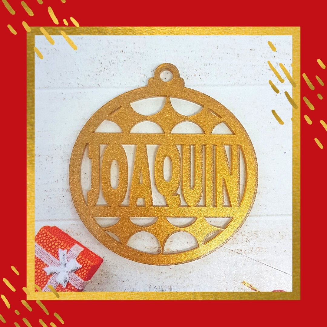 Diamonds Acrylic Christmas Ornament - Regular Design