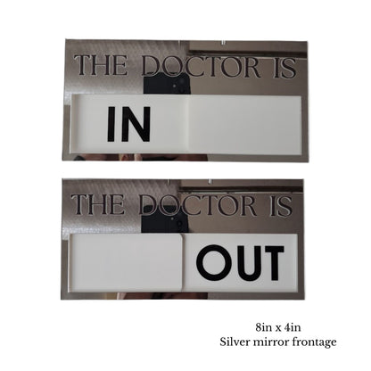 Custom Acrylic Sliding Status Sign