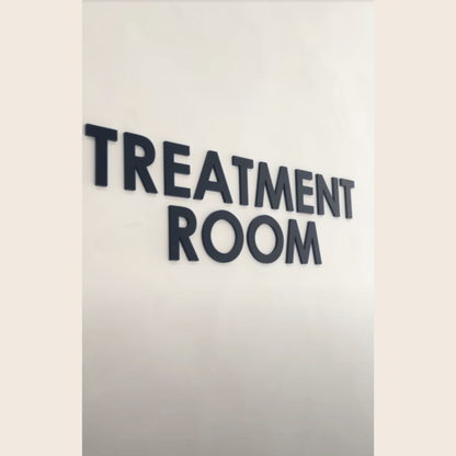 Custom Acrylic Letter Cutouts for Walls & Doors