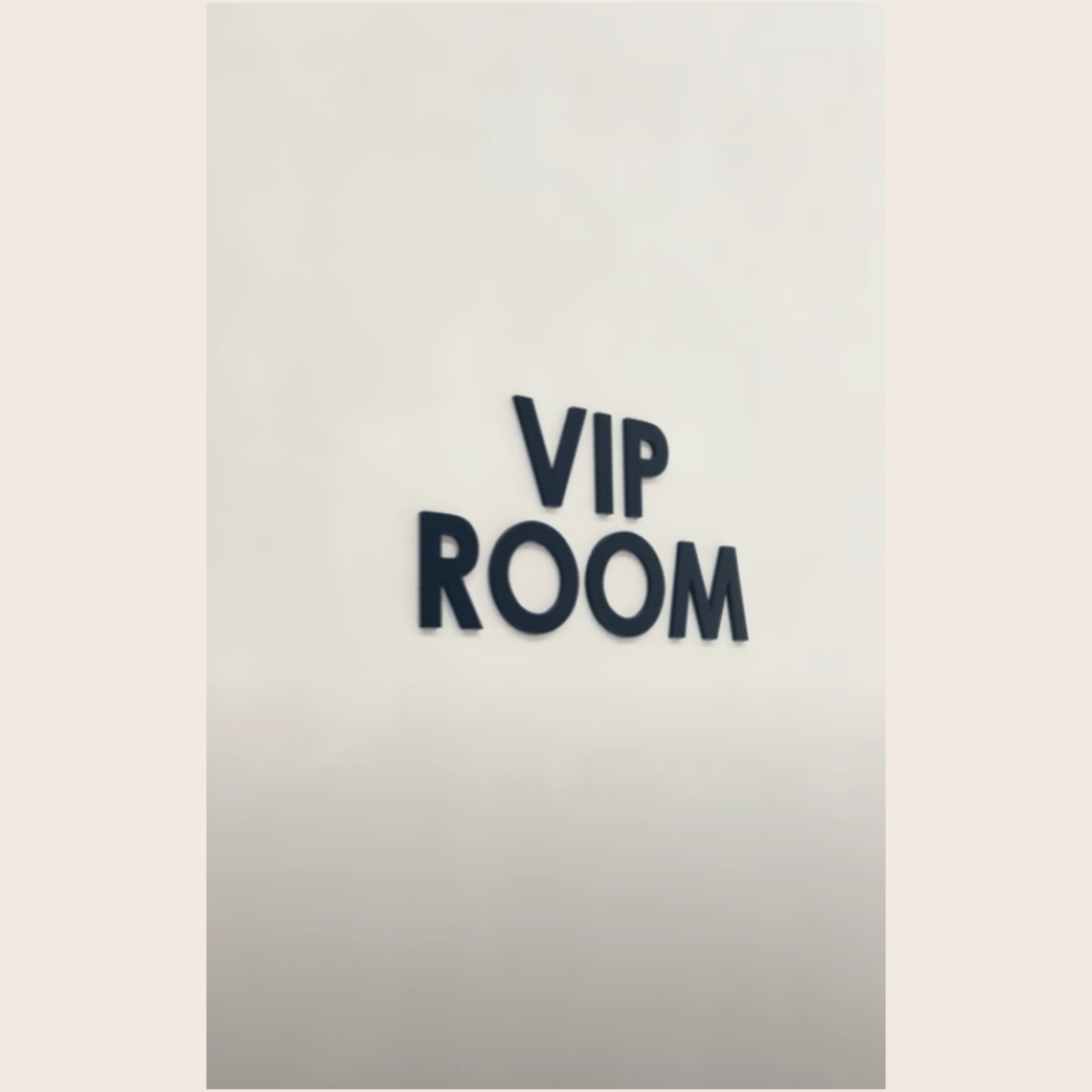 Custom Acrylic Letter Cutouts for Walls & Doors