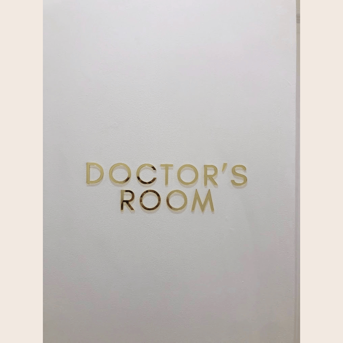 Custom Acrylic Letter Cutouts for Walls & Doors