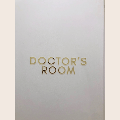 Custom Acrylic Letter Cutouts for Walls & Doors