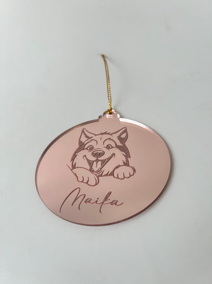 FURRY FRIEND'S CHRISTMAS ORNAMENT