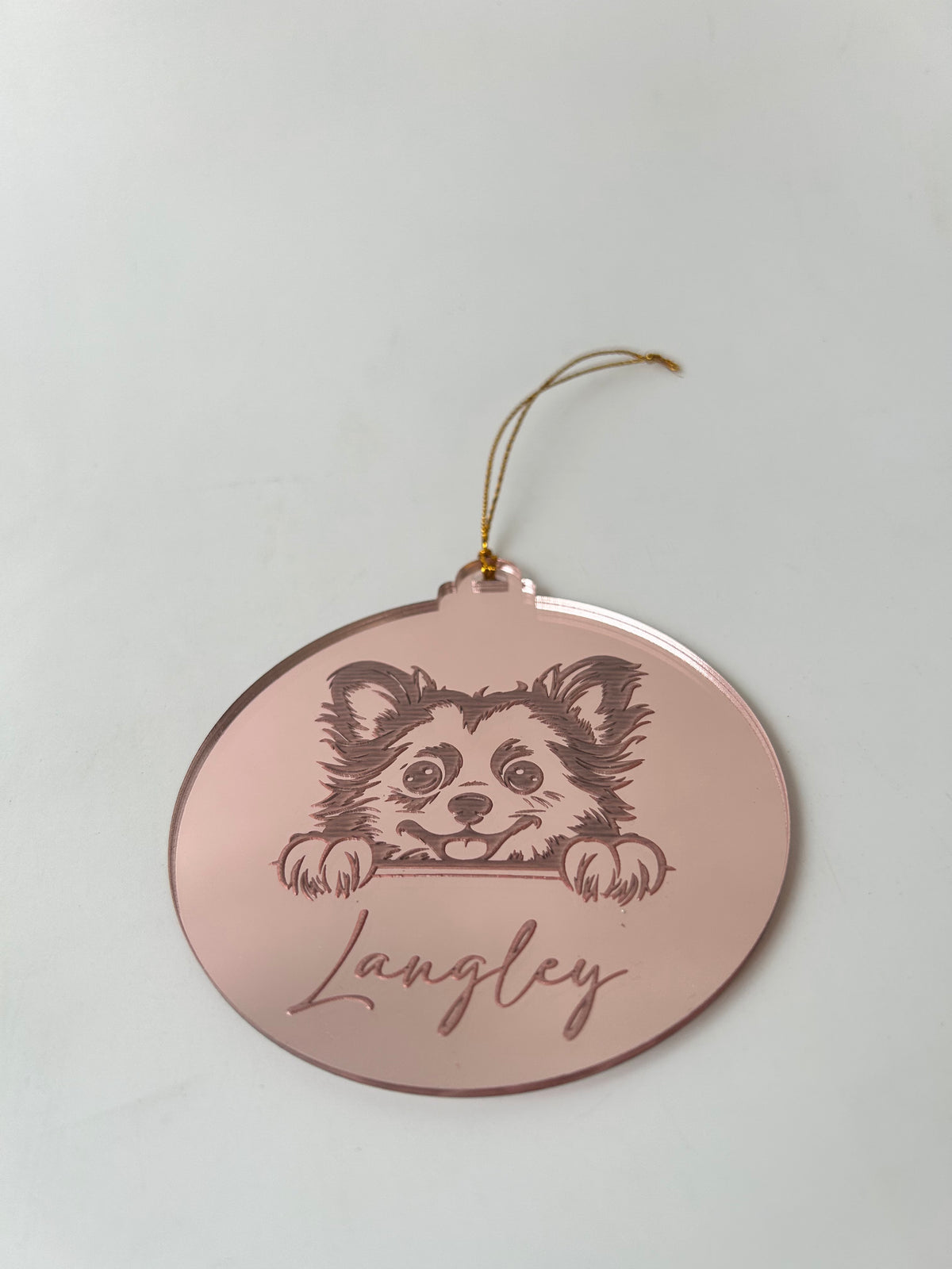 FURRY FRIEND'S CHRISTMAS ORNAMENT
