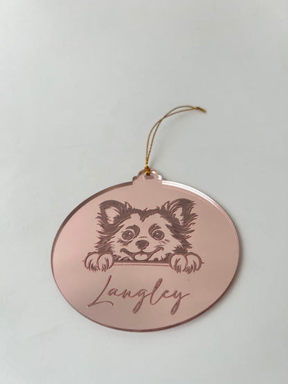 FURRY FRIEND'S CHRISTMAS ORNAMENT