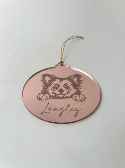 FURRY FRIEND'S CHRISTMAS ORNAMENT