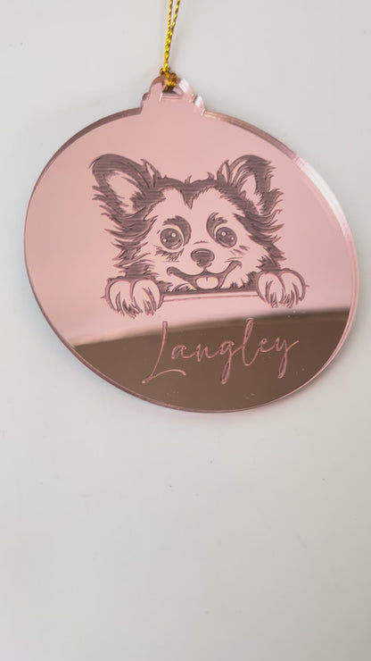 FURRY FRIEND'S CHRISTMAS ORNAMENT