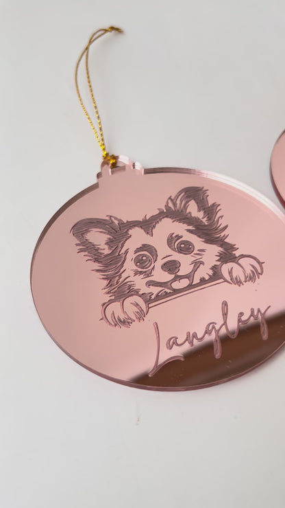 FURRY FRIEND'S CHRISTMAS ORNAMENT