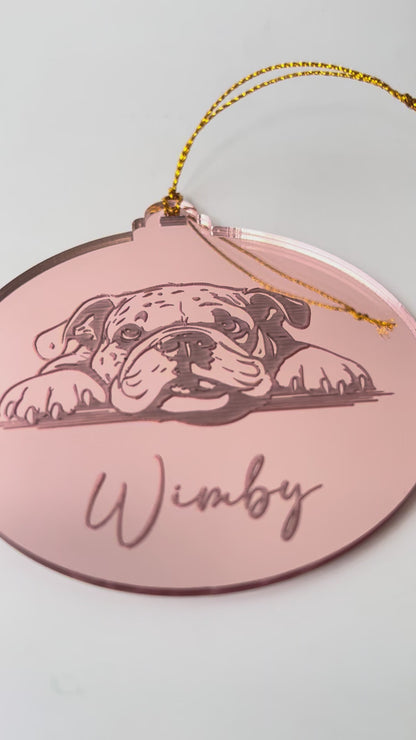 FURRY FRIEND'S CHRISTMAS ORNAMENT