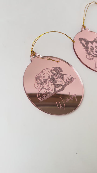 FURRY FRIEND'S CHRISTMAS ORNAMENT