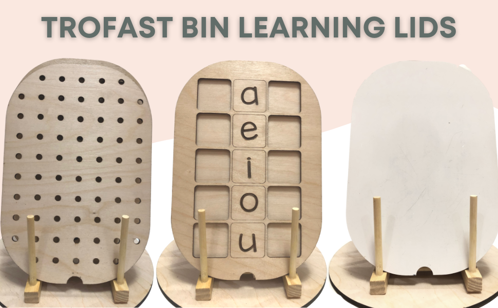 Trofast Bin Learning Lids