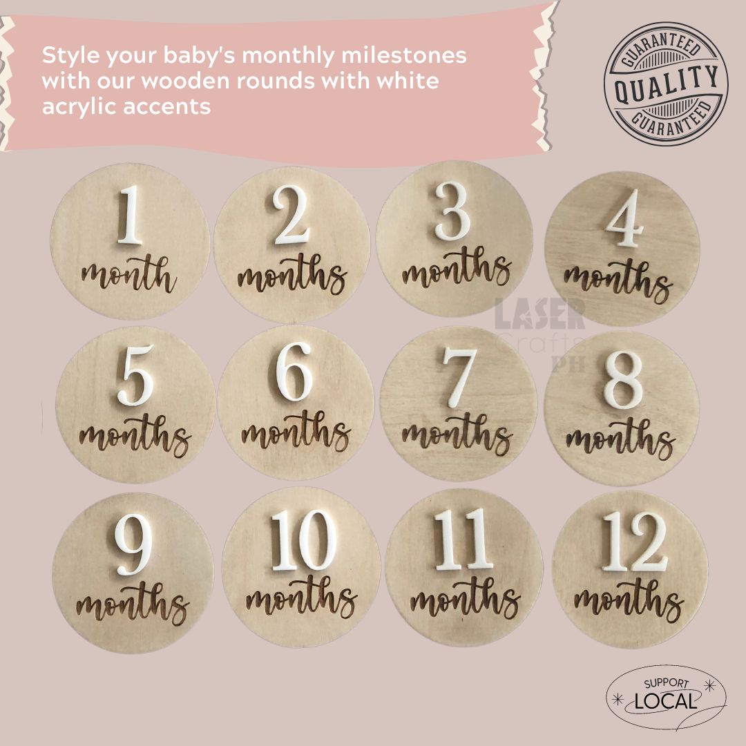 Beatriz Baby Monthly Milestone Rounds