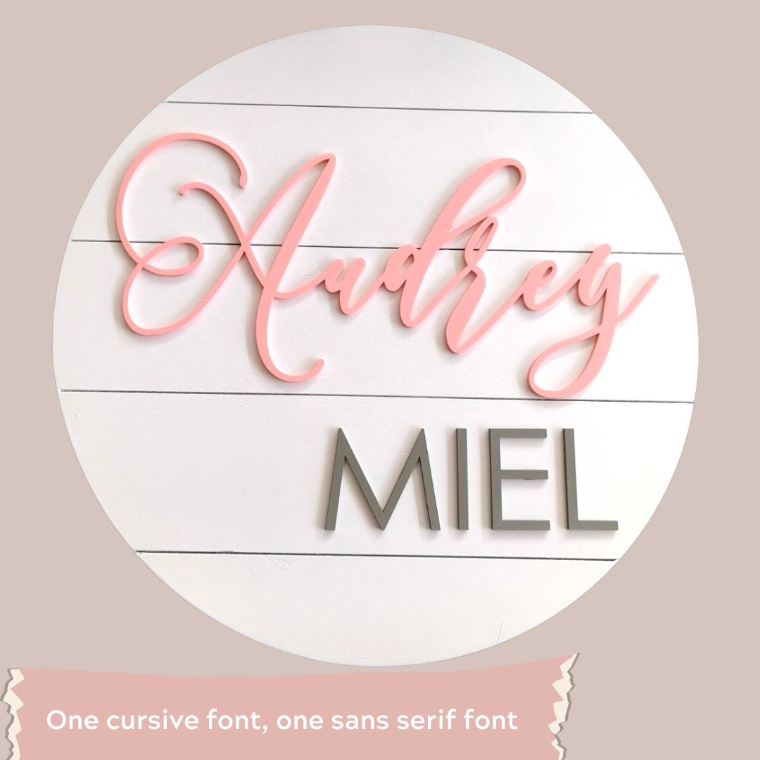Audrey Round Wall Decor