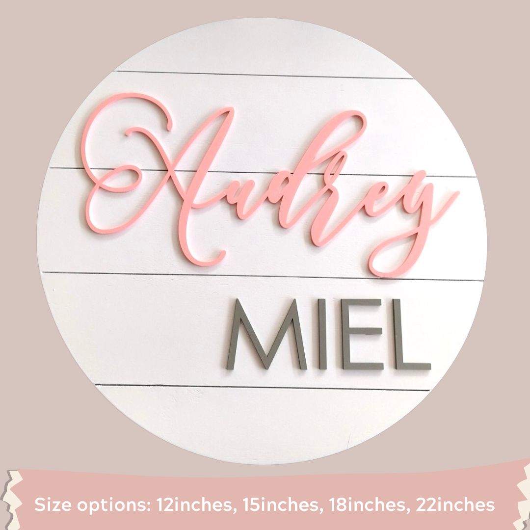 Audrey Round Wall Decor