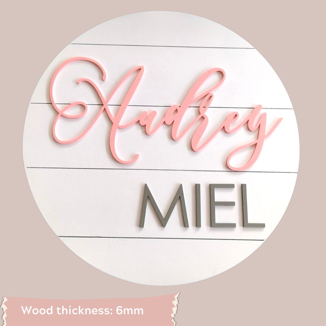Audrey Round Wall Decor