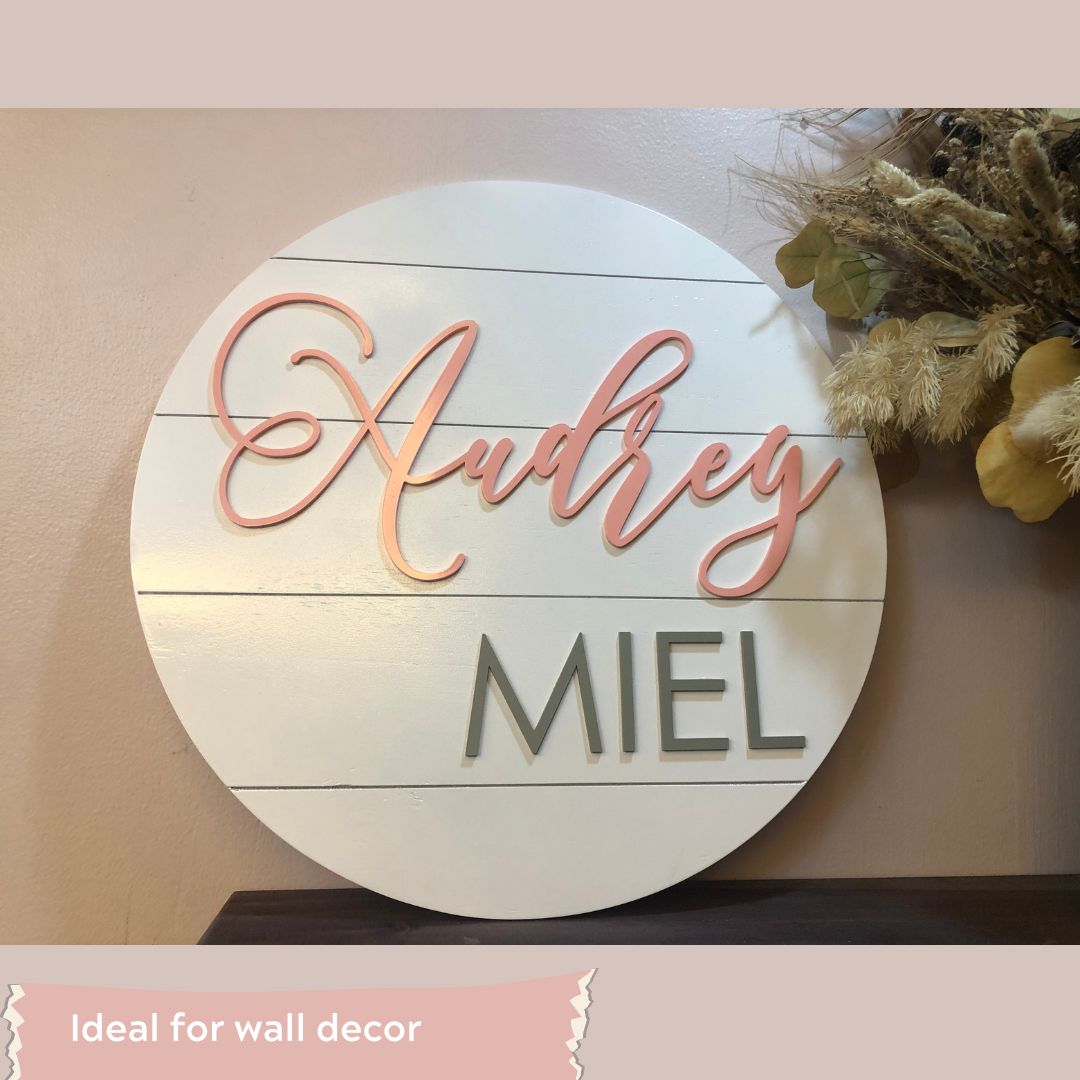 Audrey Round Wall Decor