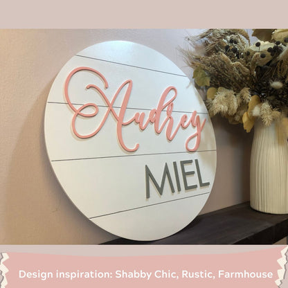 Audrey Round Wall Decor