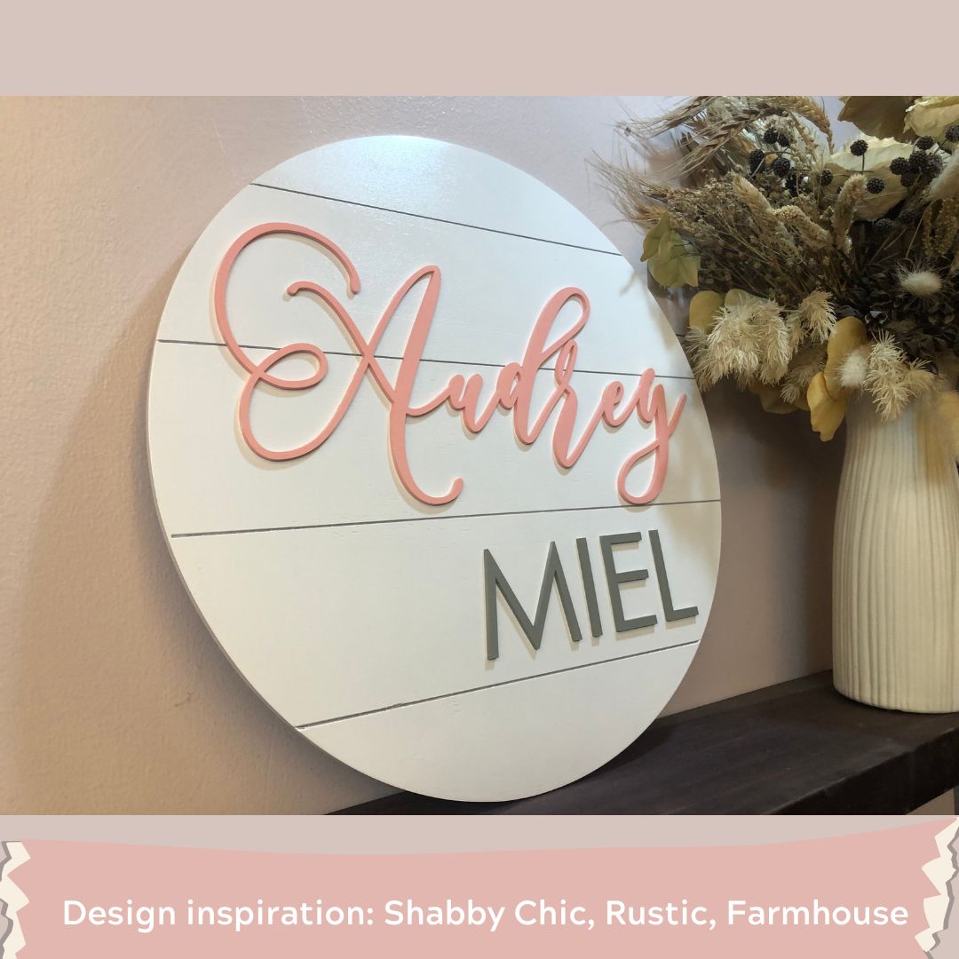 Audrey Round Wall Decor