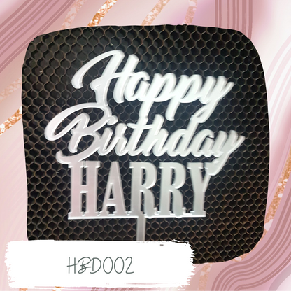 Birthday Cake Topper