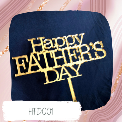 Happy Father's Day Cake Topper