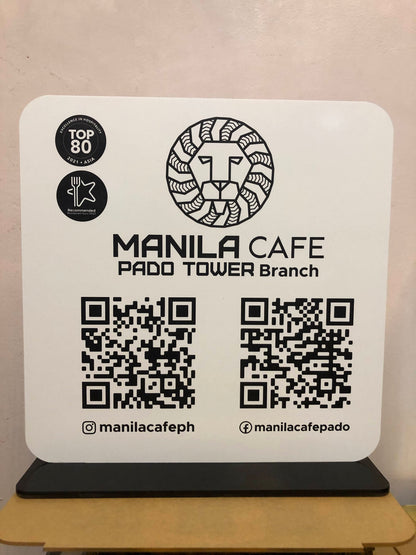 Social / Payment QR Sign