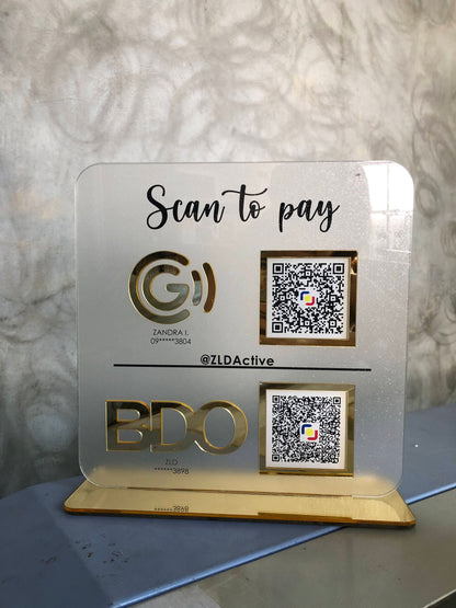 Social / Payment QR Sign
