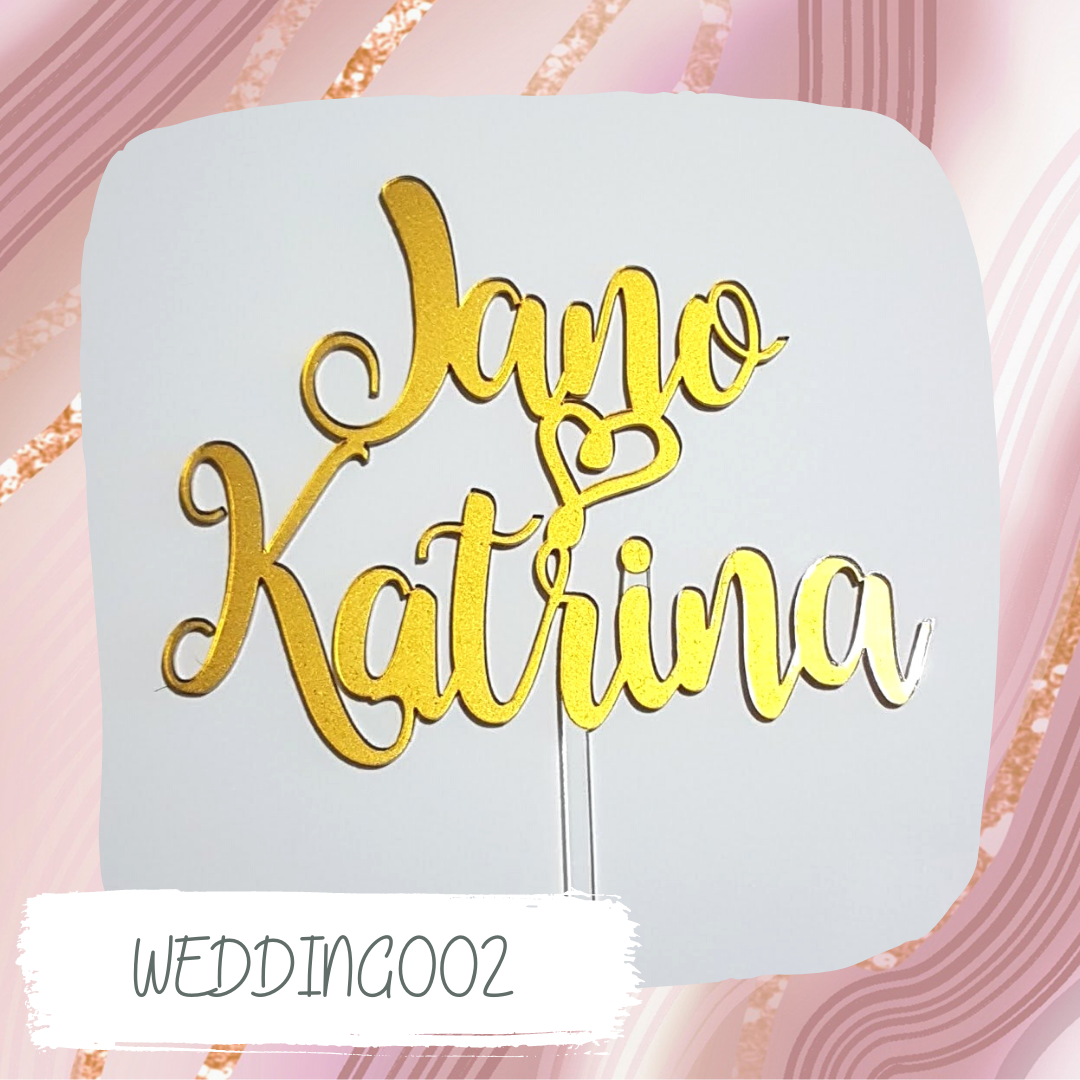 Wedding Cake Topper