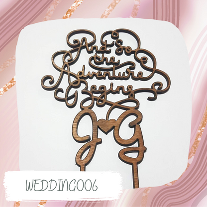 Wedding Cake Topper