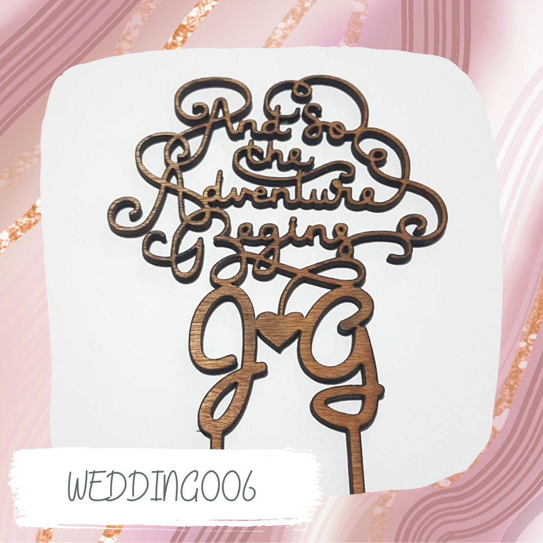 Wedding Cake Topper