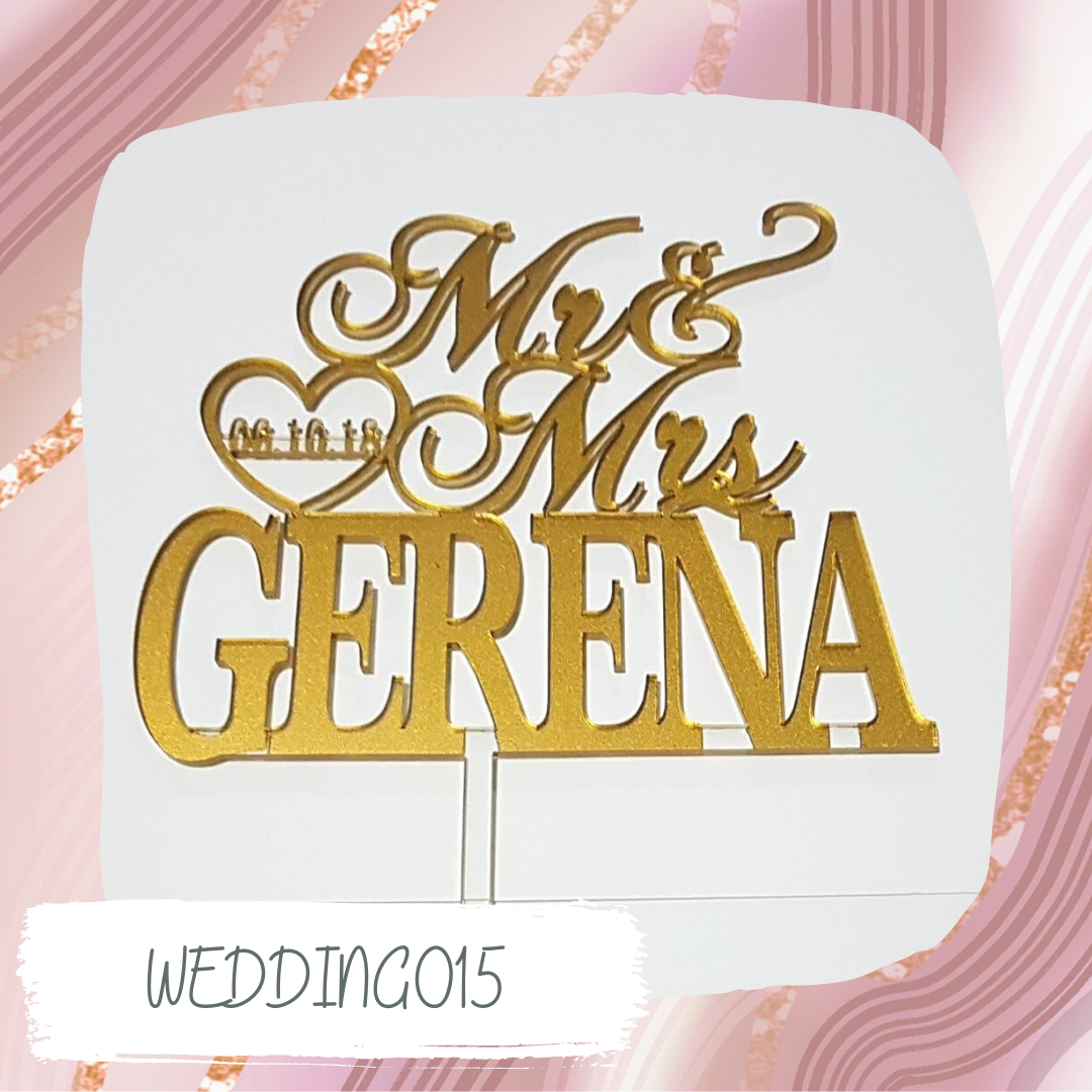 Wedding Cake Topper