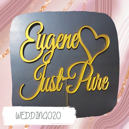 Wedding Cake Topper