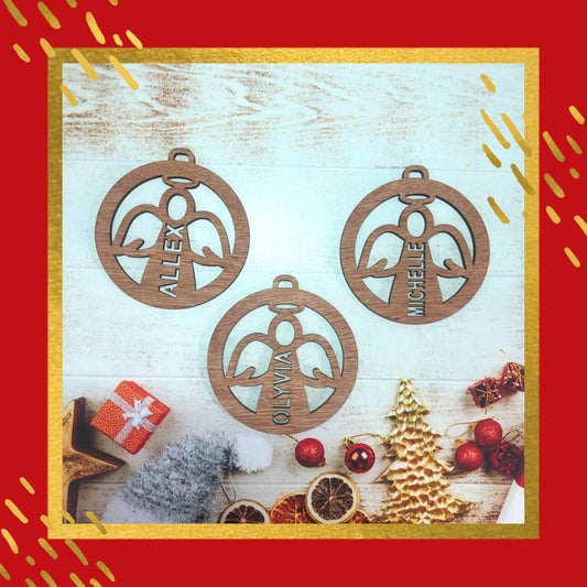 Angel Christmas Ornament - Regular Design